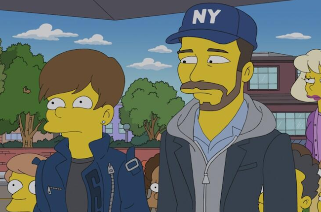 Justin se objevil v Simpsonech, jak sliboval